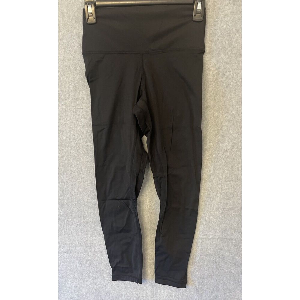 Colorfulkoala Capri Leggings Women Small Black High Rise Pull On Yoga Gym Soft